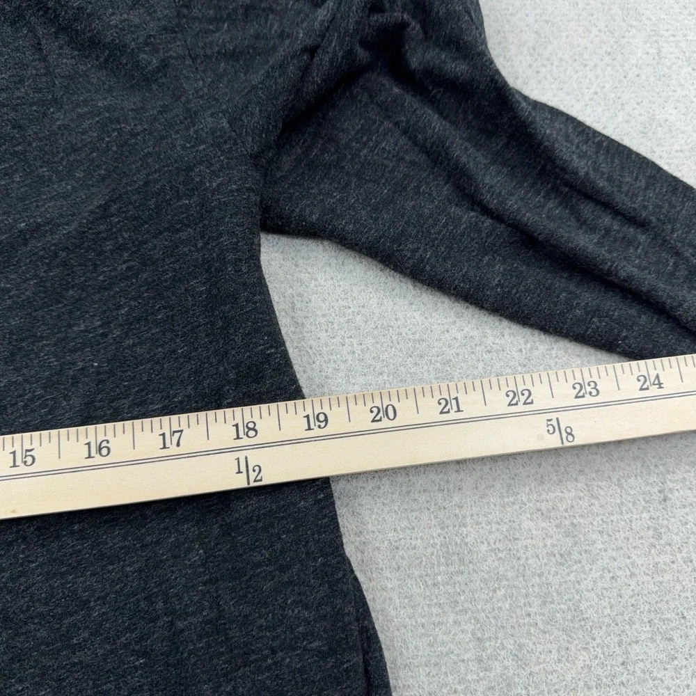 Polo Ralph Lauren Shirt Men Medium Heather Gray Tee Hoodie Hooded Pullover Thin
